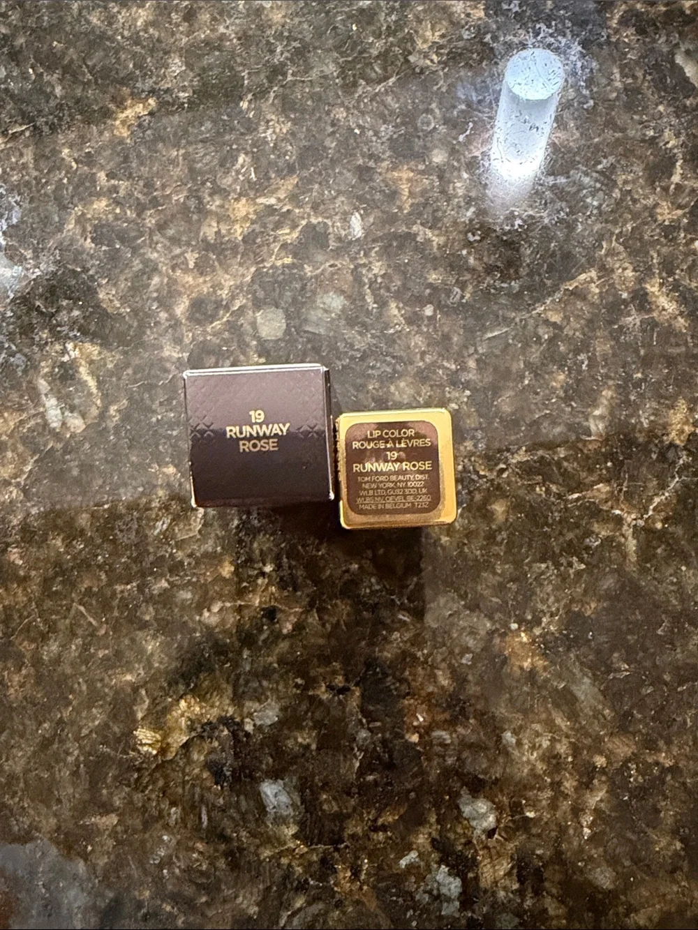 Tom Ford Lipstick in 19 Runway Rose .03oz New